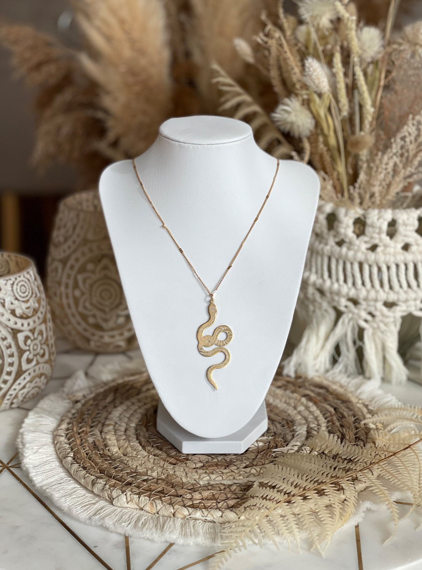 Kette | Edelstahl Boho Snake