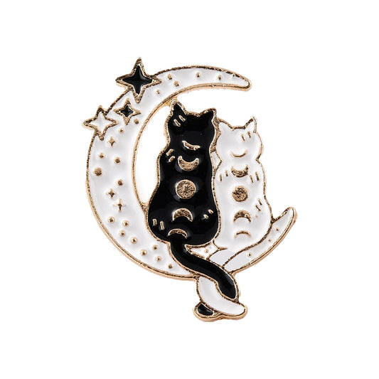 Pin Katzen auf Mond