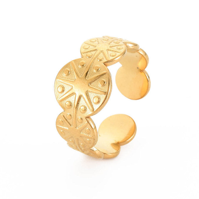 Ring | Edelstahl Boho Stars